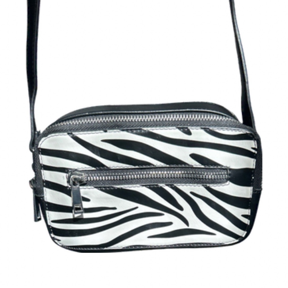 Forever 21 cross body zebra print.